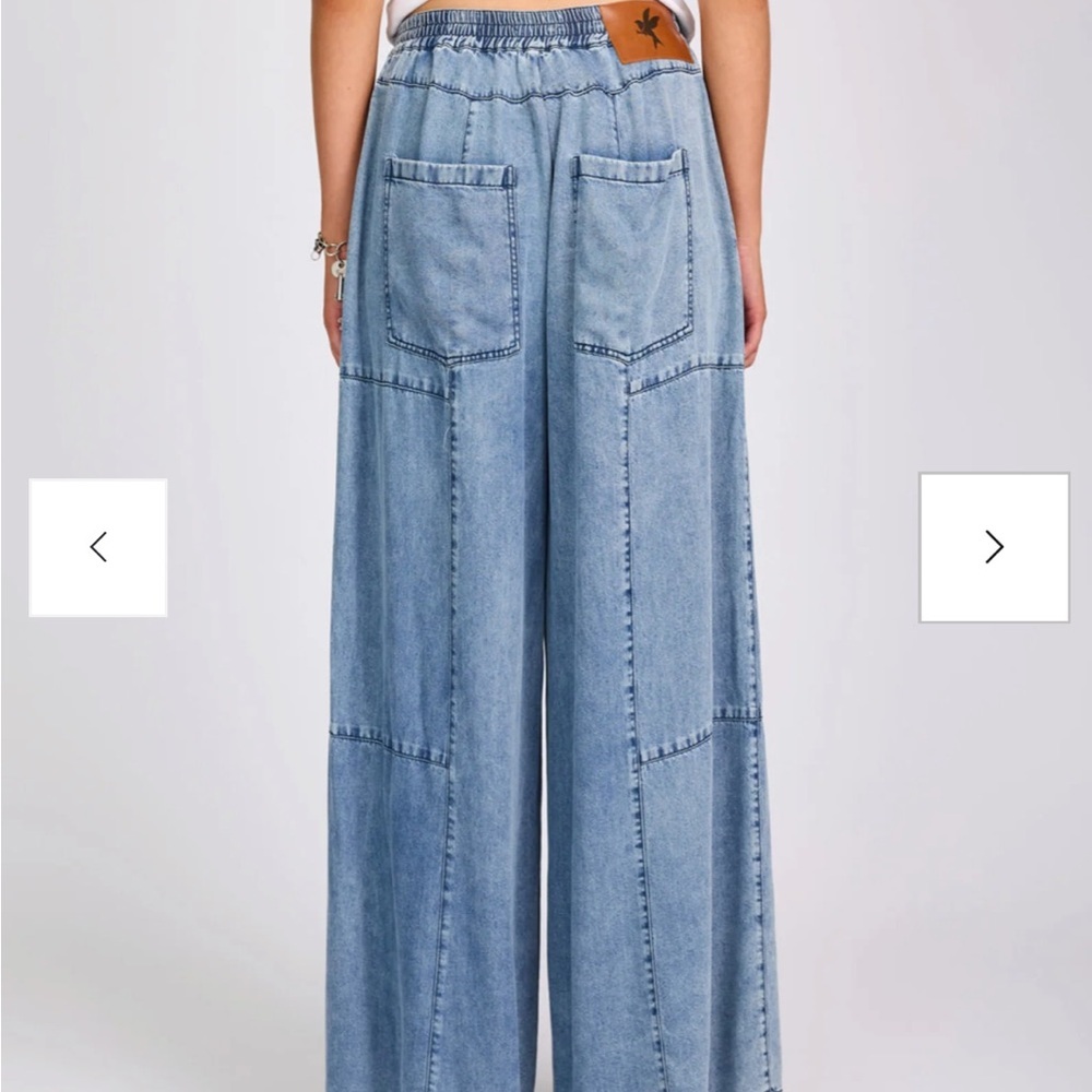 One Teaspoon Marissa Tencel Palazzo Pants - Picture 5 of 11